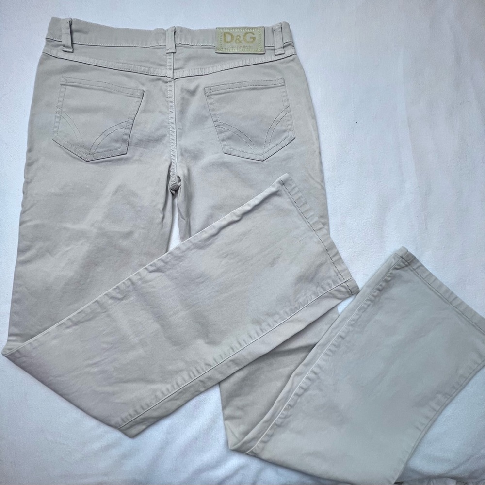 Dolce & Gabbana KhaKi Bootcut Pants Size 27 - Picture 2 of 12